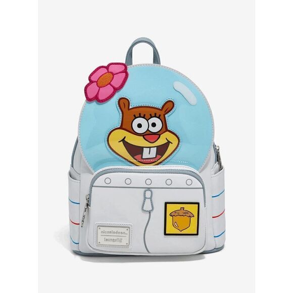 Loungefly SpongeBob SquarePants Sandy Cheeks Figural Mini Backpack - Picture 1 of 4